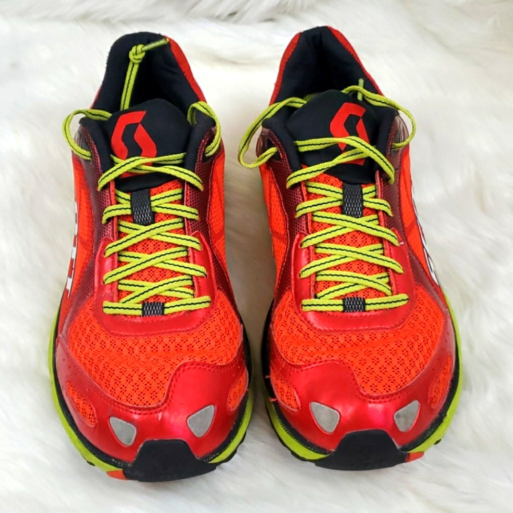 Scott orange Ride Aero Foam raning spots shoes men size 11.5